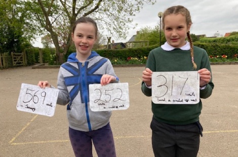 Fressingfield pupils are feeling super proud!